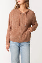 Load image into Gallery viewer, 1.                  Super Soft Knit Hoodie-Coffee
