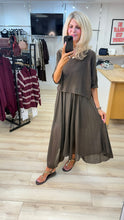 Load image into Gallery viewer, 1.Cami Dress &amp; Top Co-ord- Chocolate
