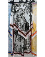Load image into Gallery viewer, 1.                    Jungle Print 2 Piece Co Ord-White/Black/Multi
