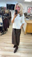 Load image into Gallery viewer, 1. Diamanté Neck Soft Knit-Ivory
